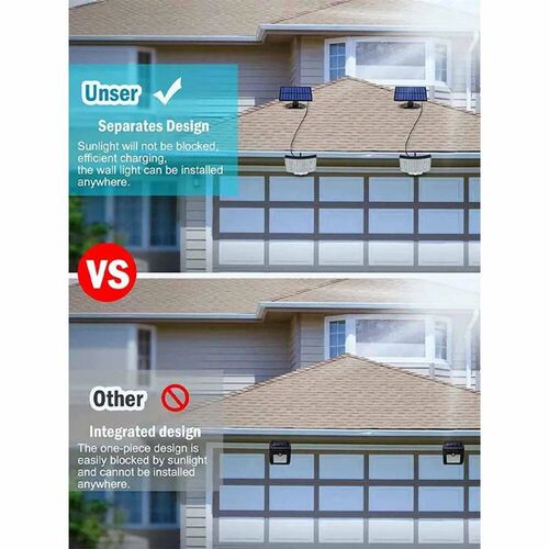 106LED Solar Light Outdoor Waterproof with Motion Sensor Flo