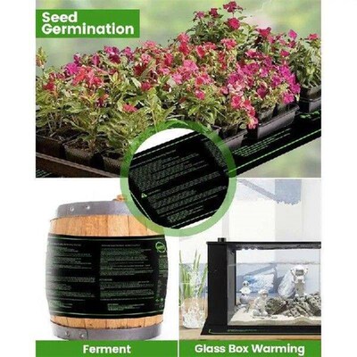 Plant Heating Mat Six-Speed Thermostat Timed Nurturing