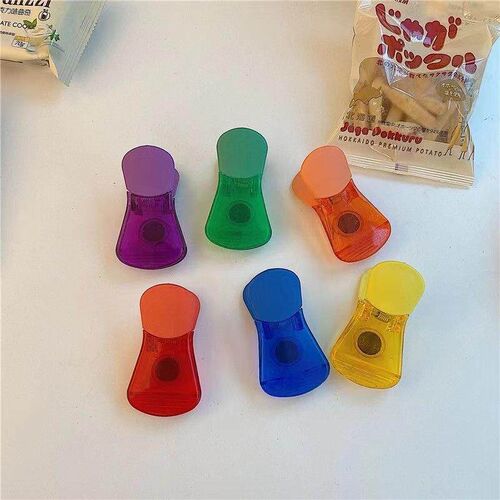 Colorful Multi-functional Snack Sealing Clips Creative Refri