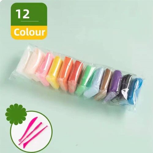 High Quality 12/24/36 Color Air Dry Clay Art Class Colorful