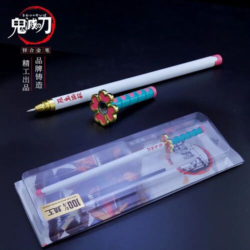20CM Anime Demon Slayer Sword Model Gel Pen Kimetsu No Yaiba