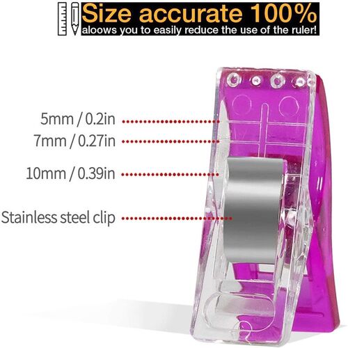 20/50Pcs Multipurpose Sewing Clips Colorful Binding Clips Pl