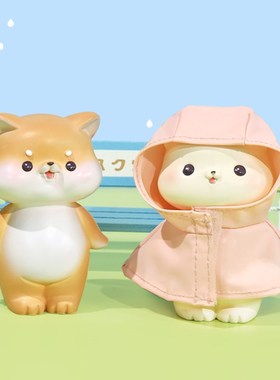 宝贝故事滴答小雨衣桌面摆件办公室好物工位装饰品治愈系小摆件