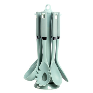 Silicone kitchen utensils cooking shovel soup leaky spoon ki