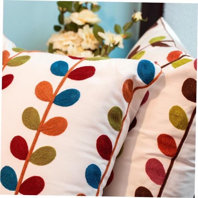 Throw pillow sofa back cushion cover velvet Pillow case图片