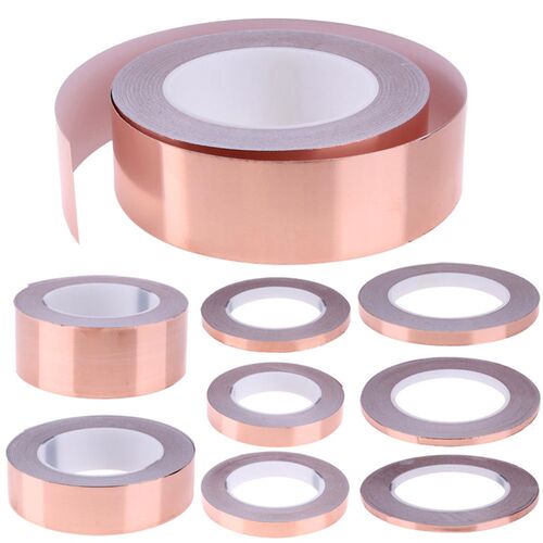 20M 25M Copper Tape Snail Adhesive EMI Shielding Conductive