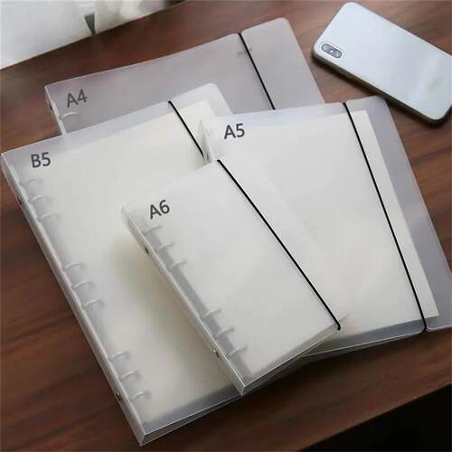 Diary 2024 A5 A6 A7 Matte Loose Leaf Binder Ring Notebook In