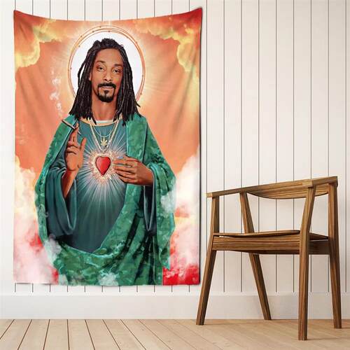 Snoop Dogg Tapestry Rapper  Tapestry Wall Hanging Mystical P