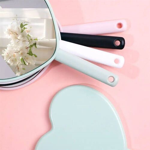 Cute Love Makeup Mirror Sweet Girl Style Fashion Handheld Ma