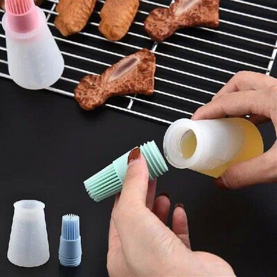 Silicone Oiler with Brush Seasoning Seasoning Sauce Brush