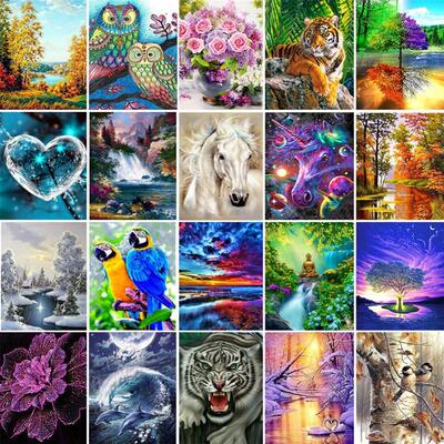 5D Diy Diamond Painting Cross Ctitch Kits Diamond Mosaic Emb