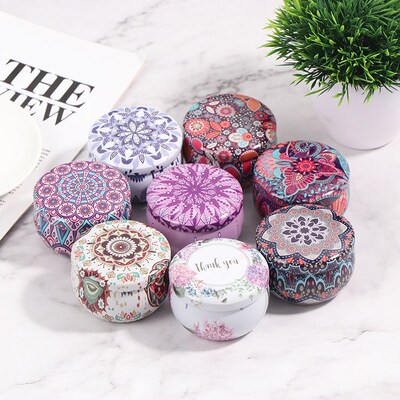 Fashion Tin Storage Box Classic Style Small Boxes Sealed Tob