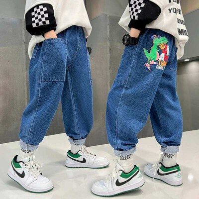 Kids Boys Denim Clothes Pants Children Wears Clothing Bottom