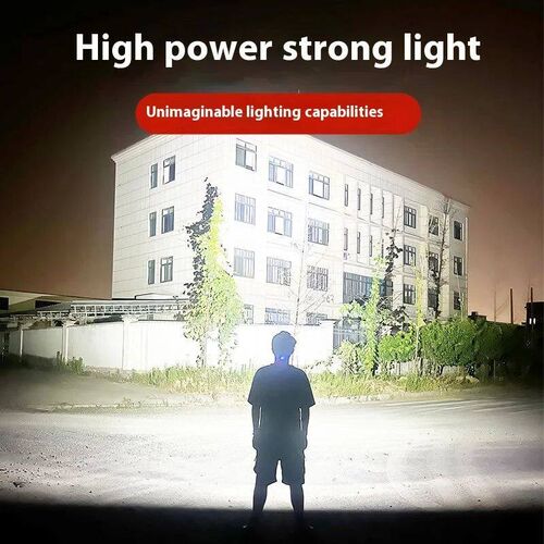 Powerful Headlamp Rechargeable 3+1 Led headlight Torch Outdo