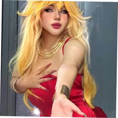 Metal punk choker necklace women bracelet cos panty金项圈