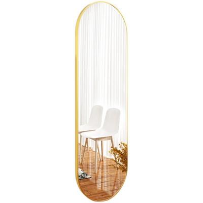 Mirrors Aluminum Alloy Piering Mirror Wall-mounted Full-Body