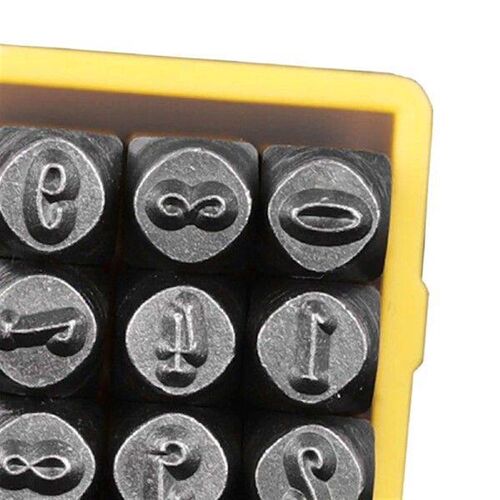 Metal Stamp Set Multipurpose Engraving Tools Carbon Steel