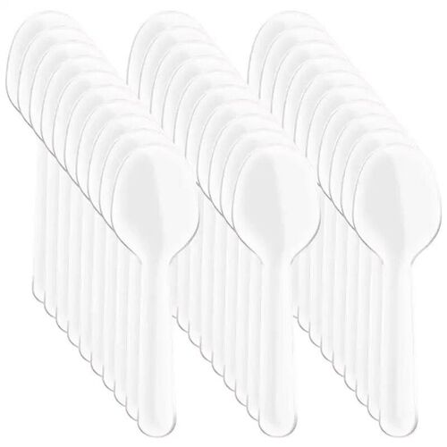 100/500 Pcs Mini Ice Cream Spoon Wooden Disposable Wood Dess
