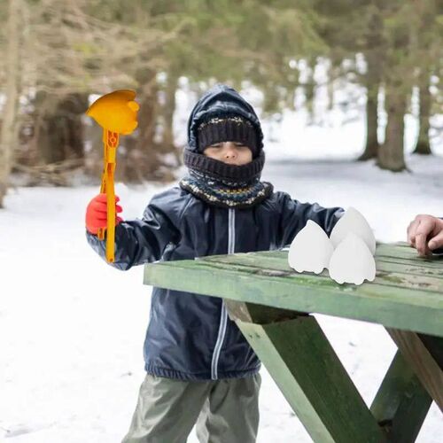 Snow Ball Maker Cartoon Fireman Shape Snow Ball Maker Clip S