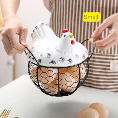 Household Egg Storage Box Egg Fruit Storage Baskets
