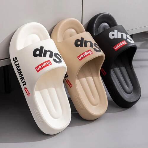2025 Summer malist Thick Sole Slides for Men - Anti-Slip Sof