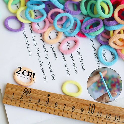 50/100pcs Children Elastic Hair Bands Girls Rubber Band For