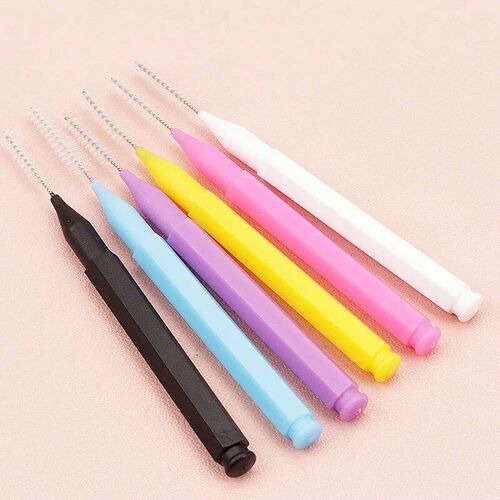 10/20 Pcs Eyebrow Brushes Mini Brow Lifting Brush Disposable