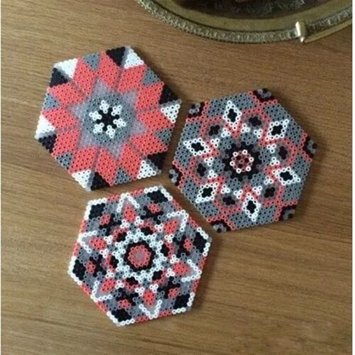 5mm 1000PCS  Black white gray blue green purple Hama Beads f