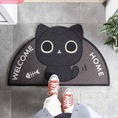 Cartoon Sand Scraping Dust Door Entrance Mat Hallway Kitchen