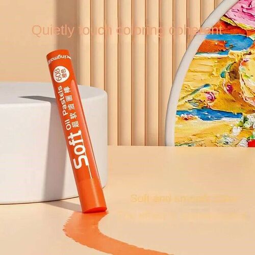 A Set Non-toxic Student Graffiti Stick Super Soft Heavy Colo