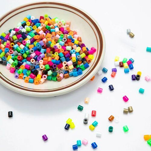 500g Perler 5mm Beads New color Pearly Iron Beads for Kids H