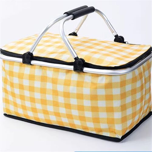 warm picnic basket outdoor camping portable shopping basket