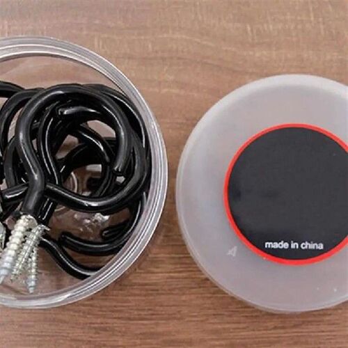 Screw In Tent Stakes 10PCS Unique Hook Spiral Screw In