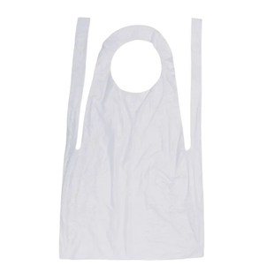 100PCS Disposable Kitchen Aprons Plastic Waterproof Apron In