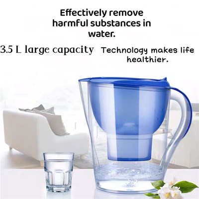 Water Pitcher With Filter Household Water Purifier 3 Filters