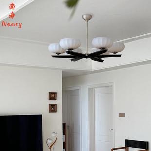 若木法式中古客厅灯主灯吊灯美式复古卧室餐厅书房低层高吸顶灯具