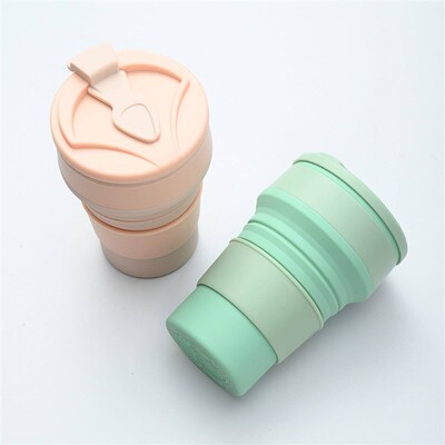 Silicone Fold Collapsible Coffee Travel Outdoor Portable