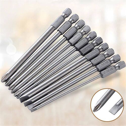 Screwdriver Set Strong Magnetic Batch Head Steel Slotted Phi