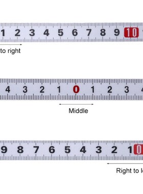 7XEA Miter Track Tape Measure Self Adhesive Metric Scale Rul
