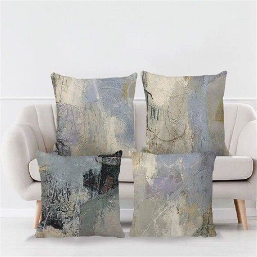 LUDA 4 PCS Nordic Cushion Covers 45X45CM Throw Pillows