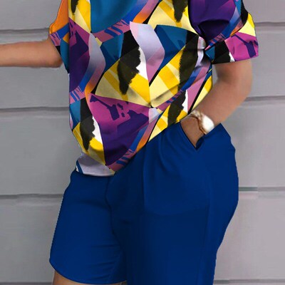 2023 Womens Two Piece Sets Outfit Summer New Fashion Home Sh