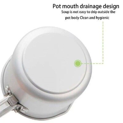 Camping Small Milk Pot 700ml Foldable Cooking Stockpot