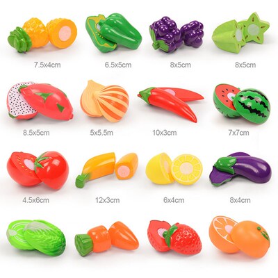Children Simulation Kitchen Toys Set Pretend Play Fruit Vege