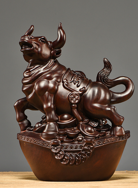 黑檀木雕十二生肖一鼠牛虎兔龙蛇马羊猴鸡狗猪实木动物装饰摆件