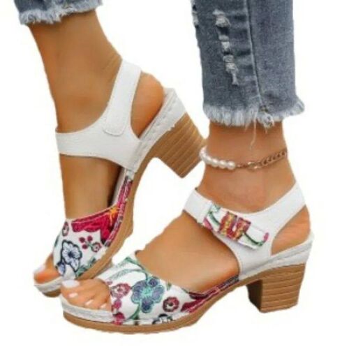 Womens Peep Toe Hihg Heel Sandals Summer Gladiator Shoes
