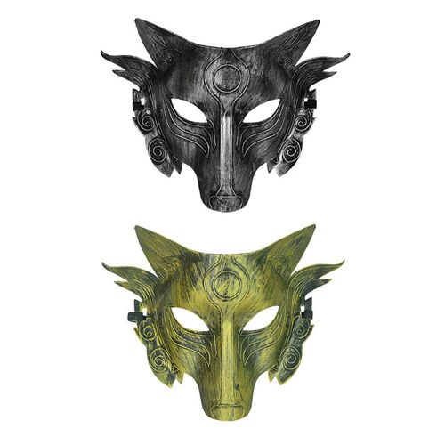 Halloween Cosplay Wolf Costume Mask Full Face Mask for Men