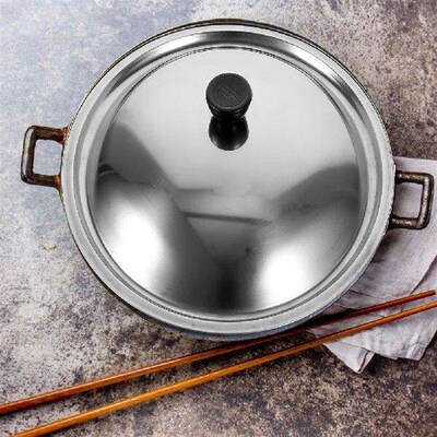 Pot Cover Kitchen Accessory Stainless Steel Cooker Cupboard