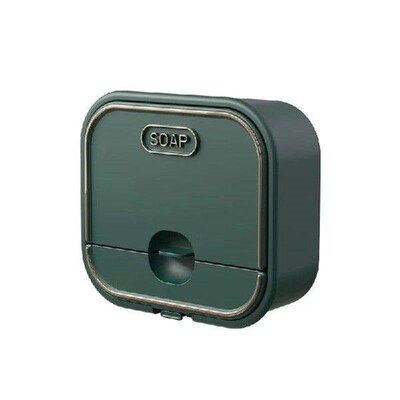 Soap Container Box Plastic Easy To Clean Autohesion Toilet