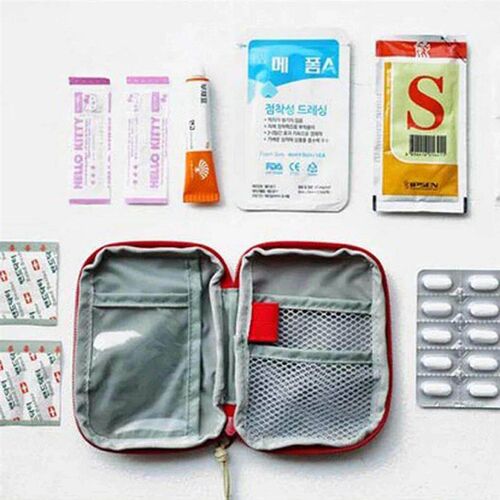 Cute Mini Portable Medicine Bag First Aid Kit Medical Emerge