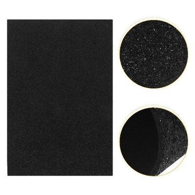 Crafts Glitter Paper DIY Non-adhesive Sponge Sticker Thin